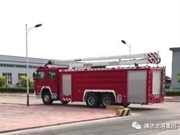 Longgang inorganic silicon Co., Ltd. carries out fire drill with Changyi public security fire brigade.