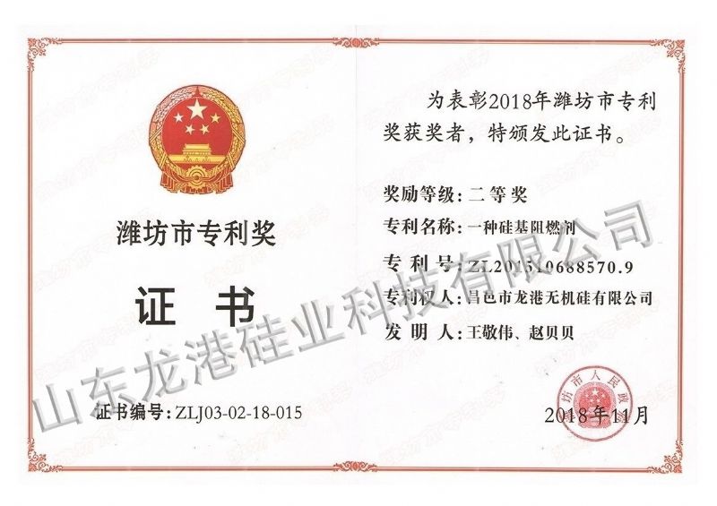 Weifang Patent Award