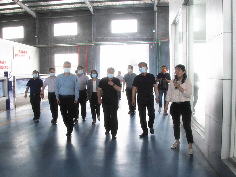 Leaders of the Provincial Oceanic Administration visited Longgang Silicon Industry Co., Ltd